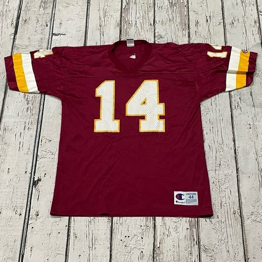 Vintage Brad Johnson Washington Redskins NFL Football Champion Sports Jersey
